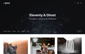 Eleventy Starter Ghost screenshot